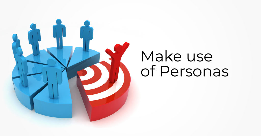 make use of personas